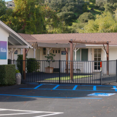 Thumbnail image showing ADA accessible parking near the Kids’ Building at Harvest Church