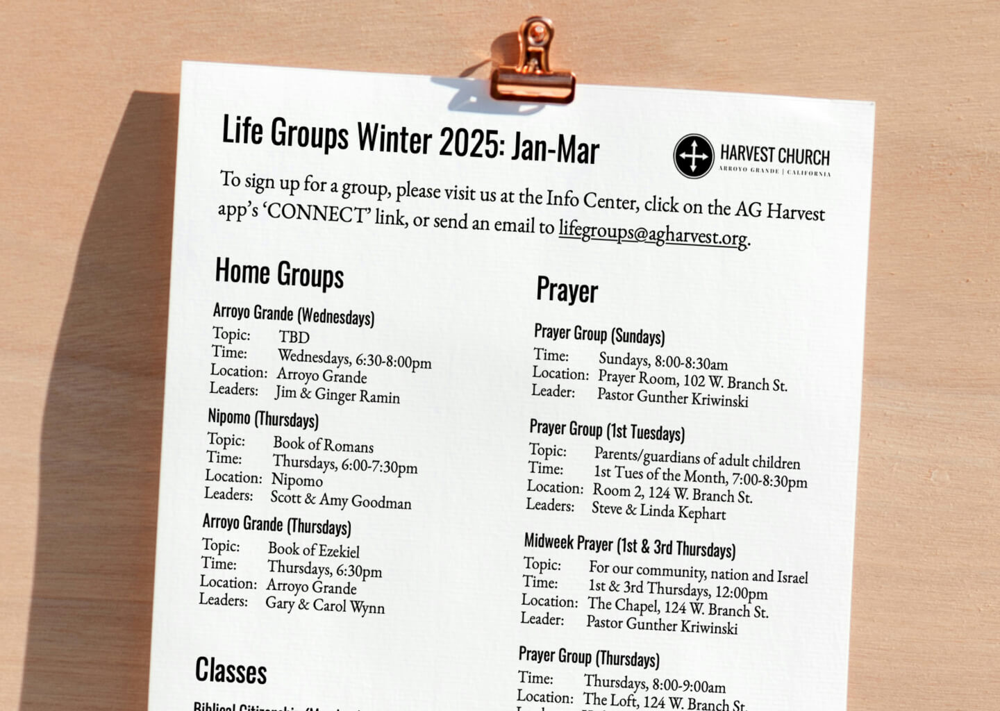 Harvest Church - What’s Next Image - Sermons