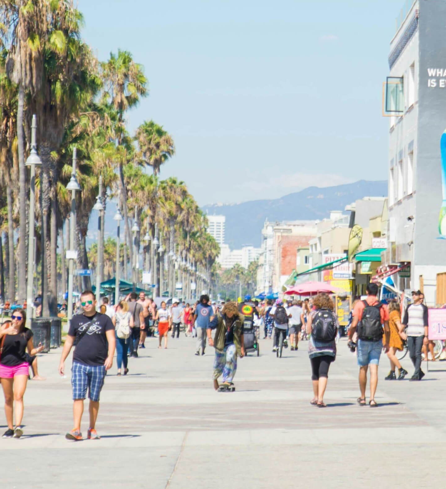 A photo of Venice Beach, where Harvest Church-supported missionary, Cyril Gordon, works to share the Christian gospel