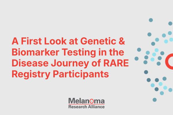 A First Look at Genetic and Biomarker Testing in the Disease Journey of RARE Registry Participants 