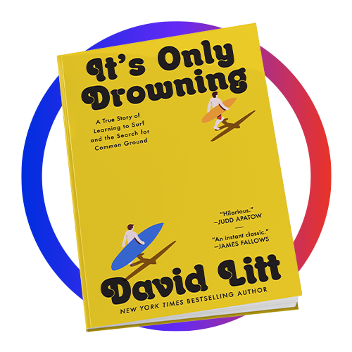 Cover of "It's Only Drowning" book by David Litt