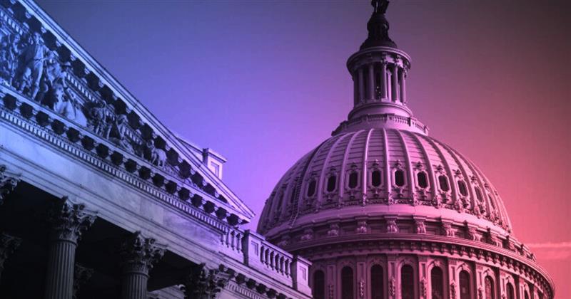 US Capitol Purple Shades