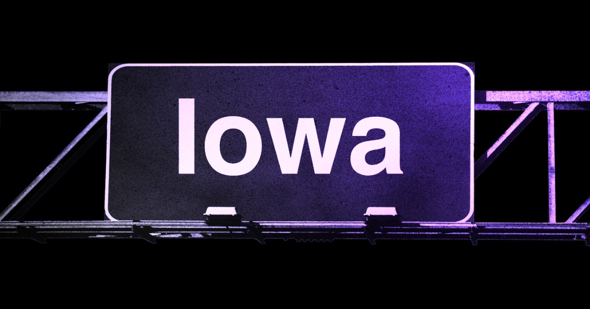 iowa state sign