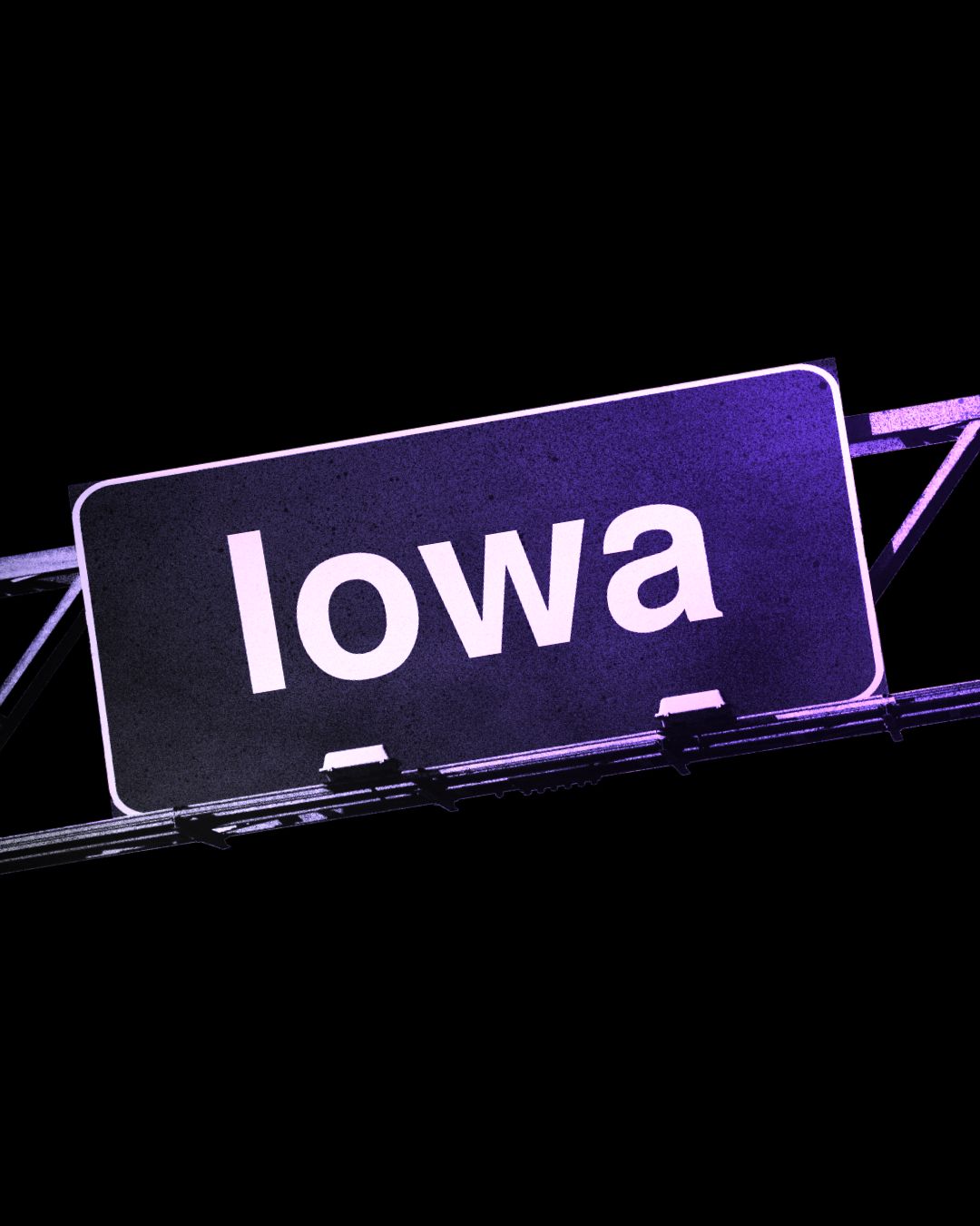 iowa state sign