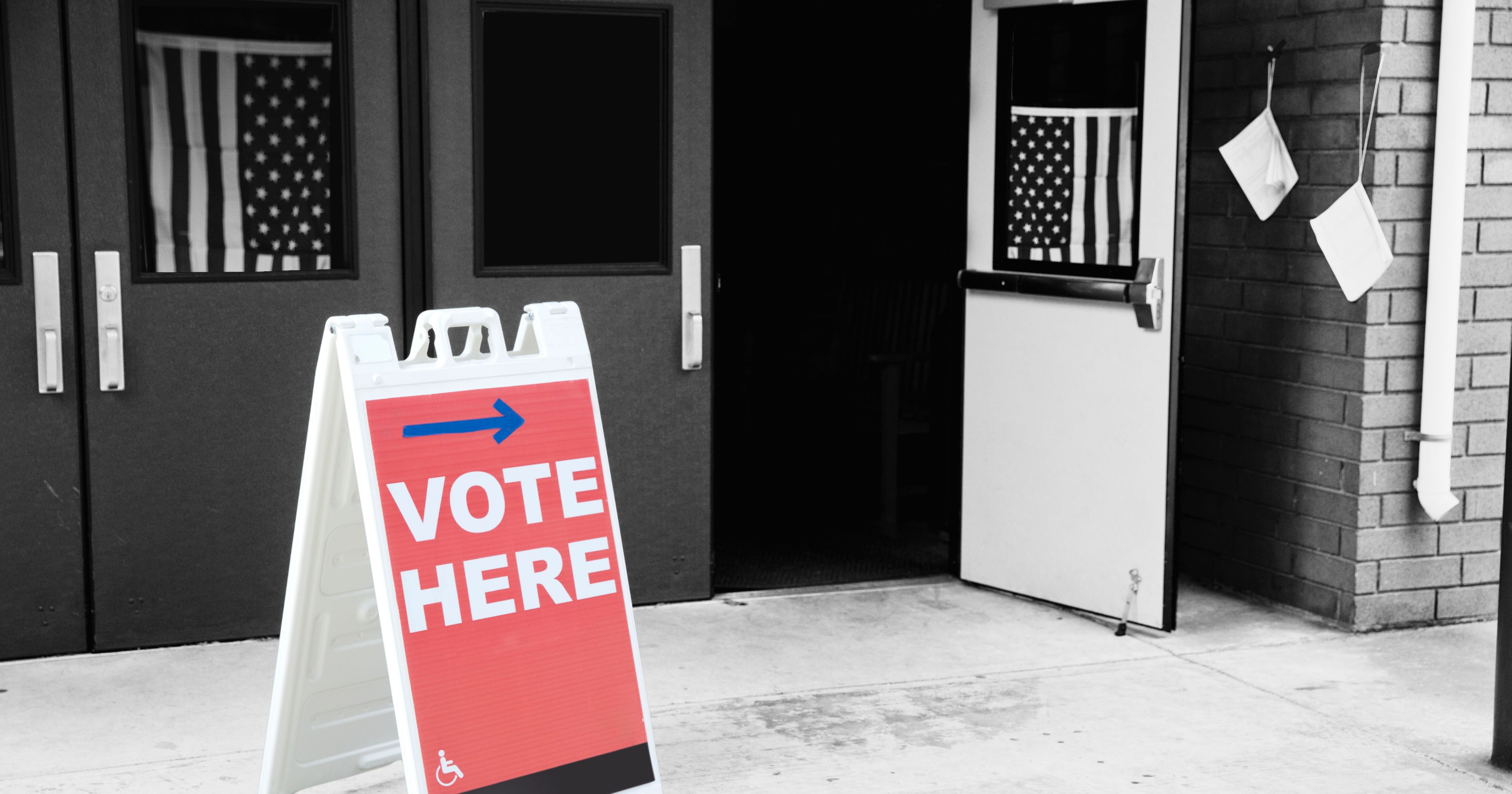 voting place open door