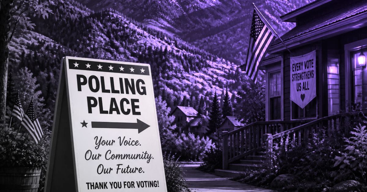 polling place sign in alaska