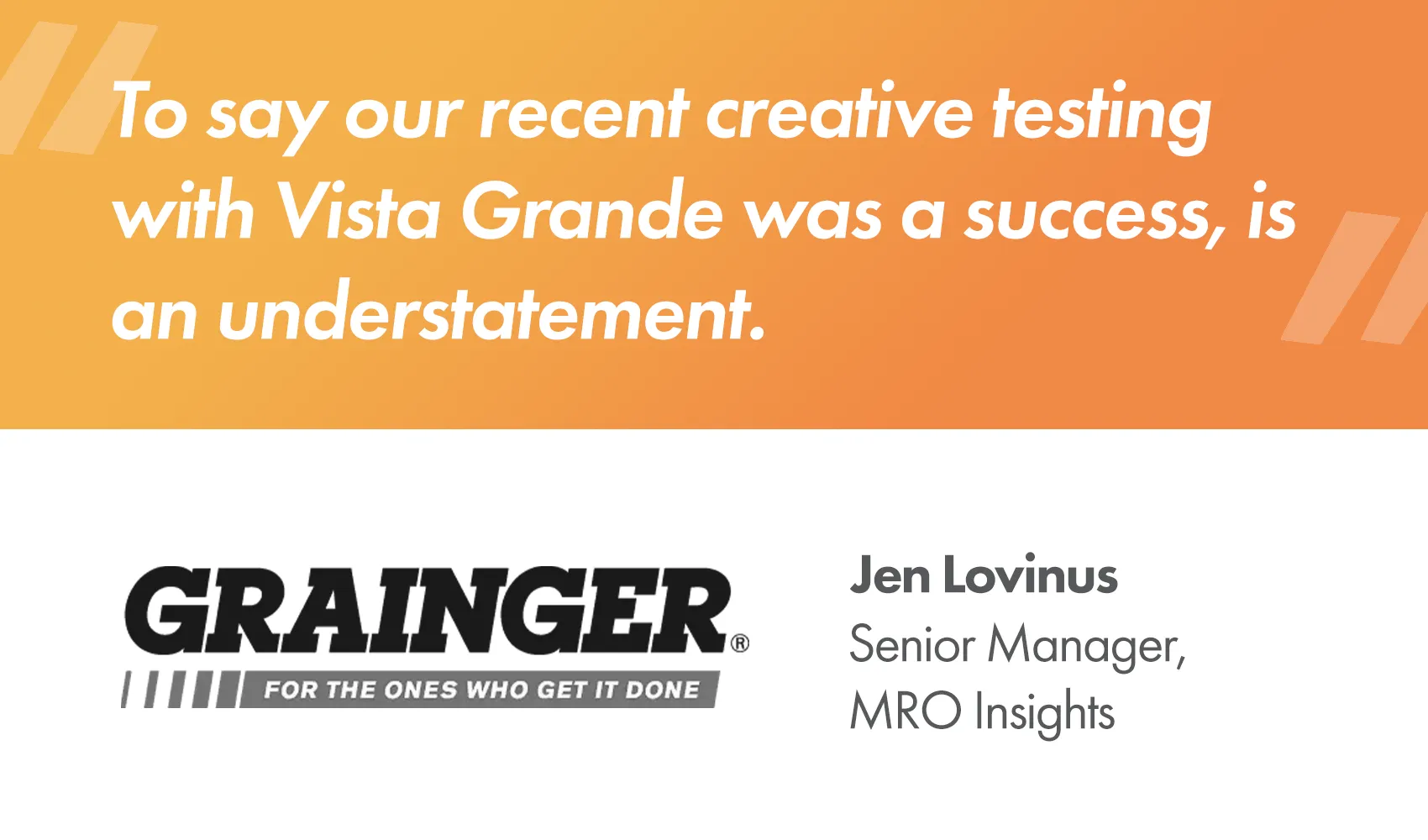 Quote by Vicki Isip, Sambazon CMO, about gaining insights from medium organic companies with constrained budgets.