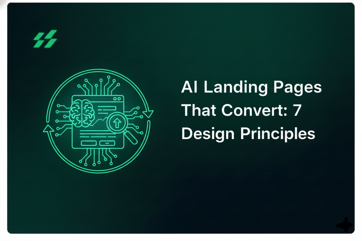 AI Landing Pages That Convert: 7 Design Principles