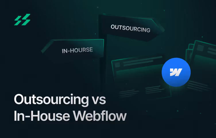 Webflow maintenance service comparison: outsourcing vs in-house team management