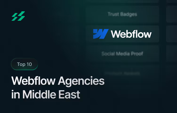 Top 10 Webflow Agencies in Middle East