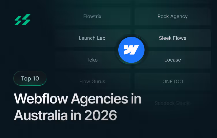 Top 10 Webflow Agencies in Australia in 2026