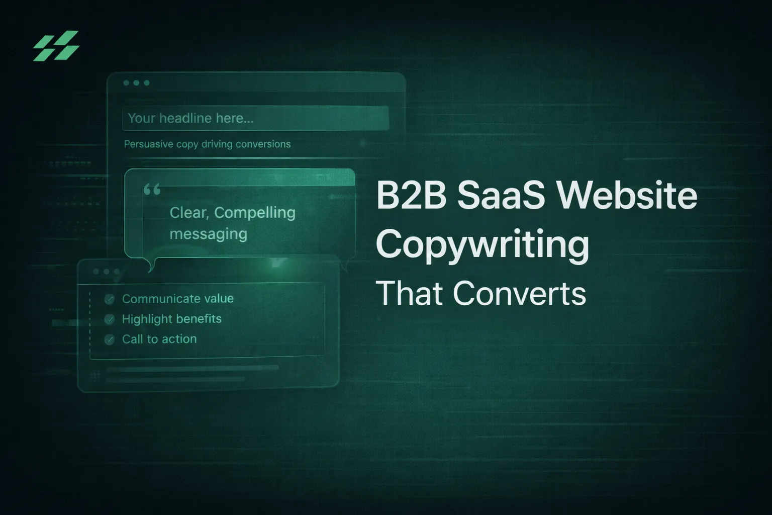 B2B SaaS Website Copywriting: Messaging Frameworks That Convert