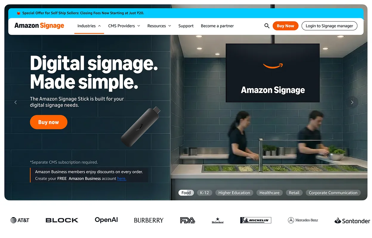 After image (hero section)