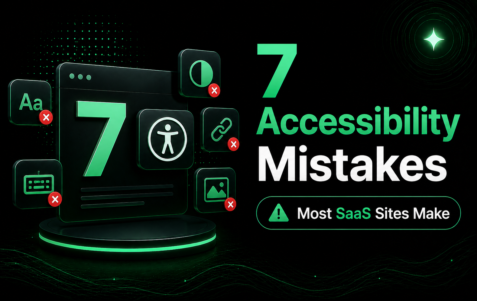 SaaS Website Accessibility: 7 WCAG Failures | Flowtrix