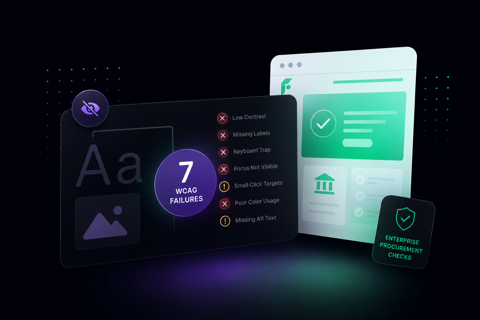 SaaS Website Accessibility: 7 WCAG Failures | Flowtrix