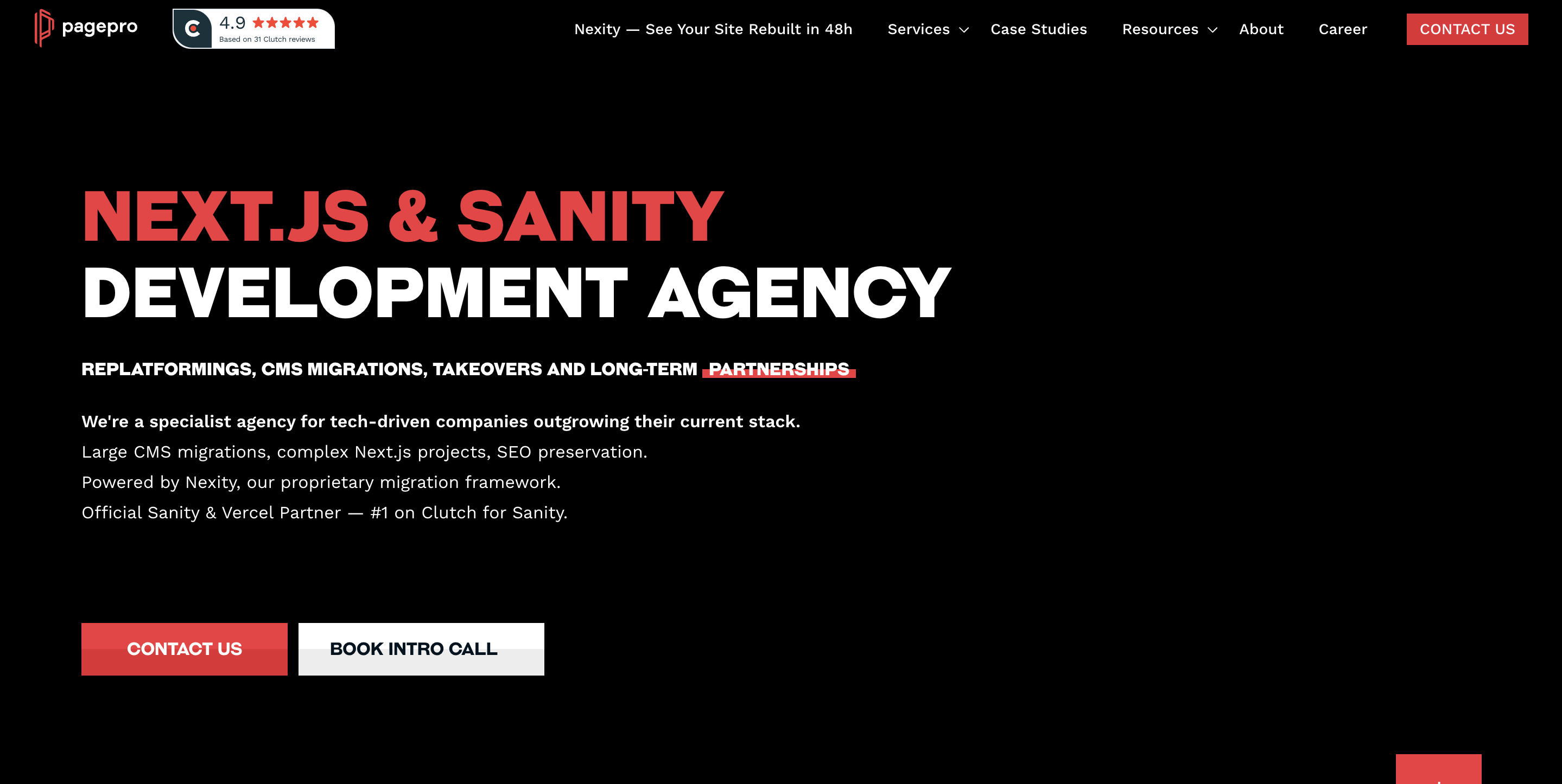 pagepro homepage