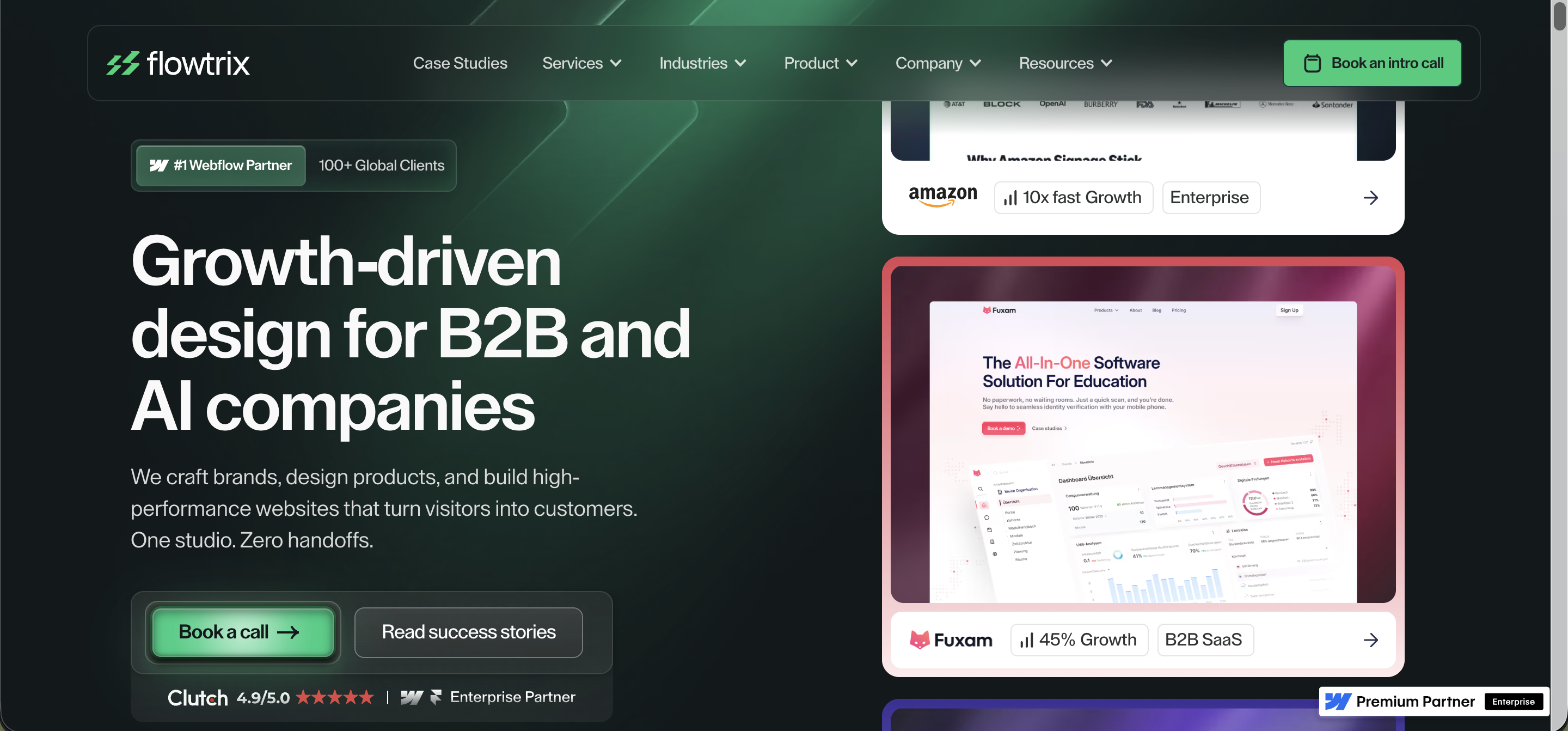flowtrix homepage