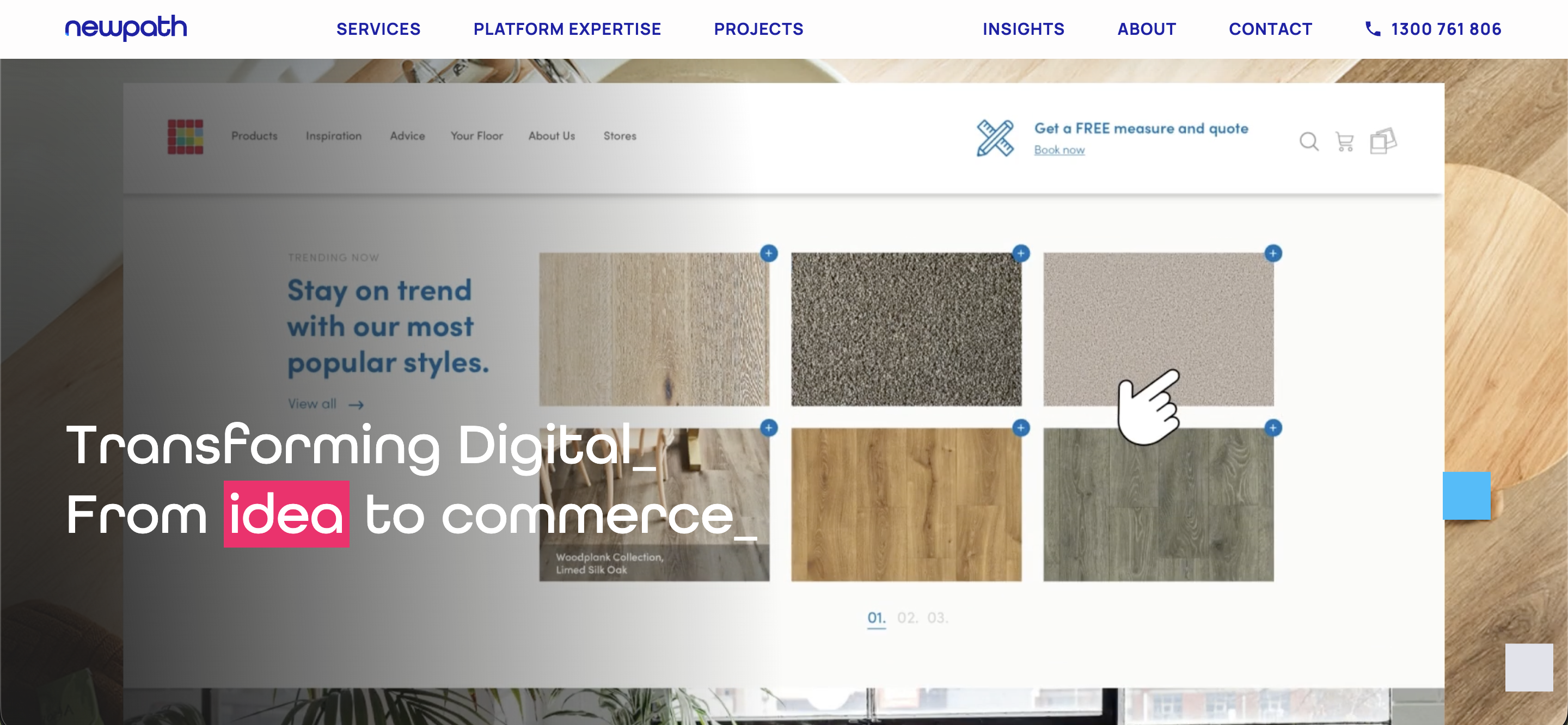 Newpath homepage