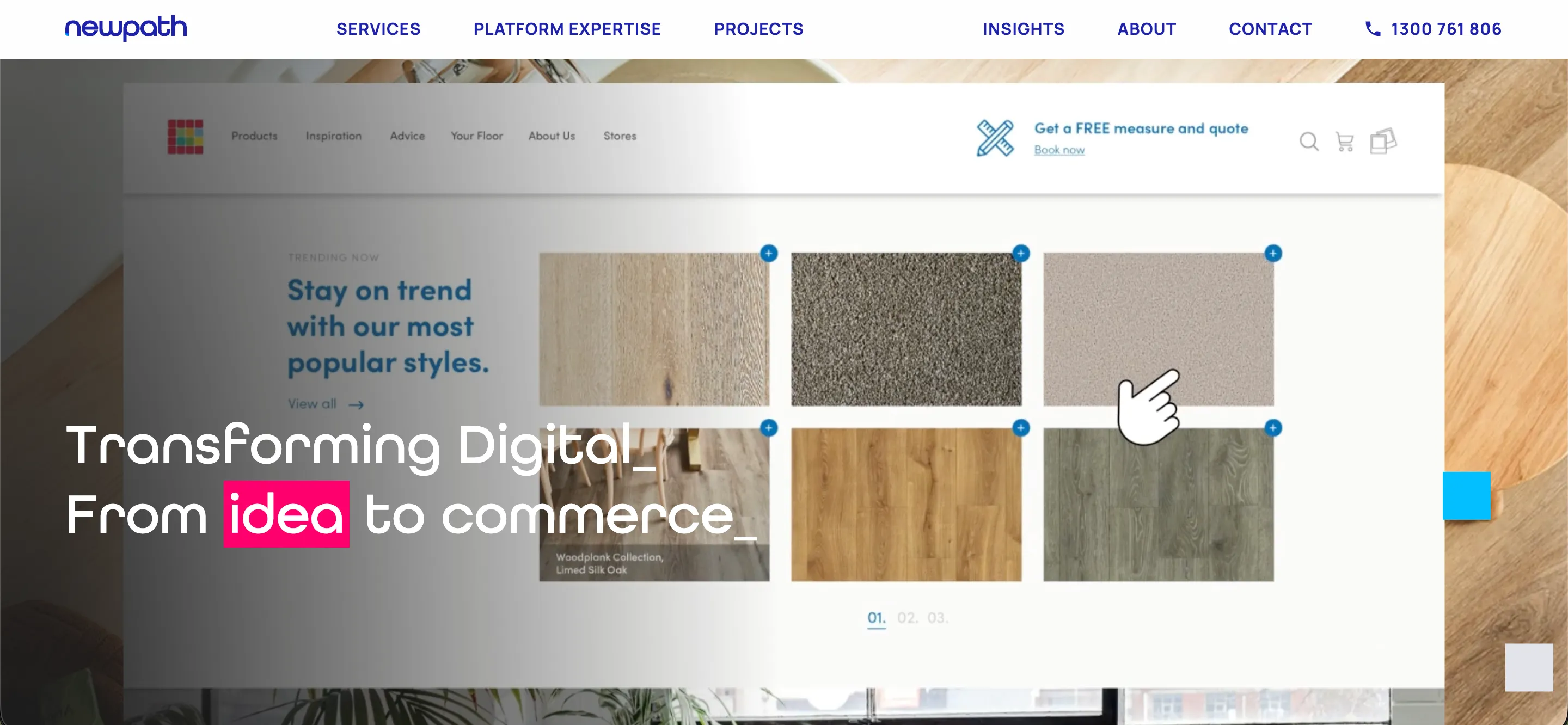 Newpath homepage