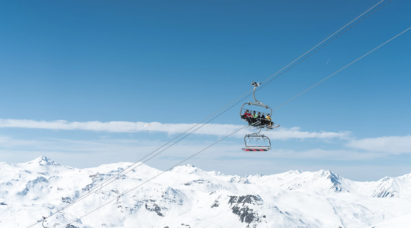 Les Menuires ski lift