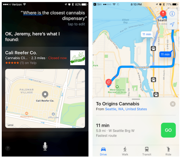 Dispensary Voice Search Optimization screenshots