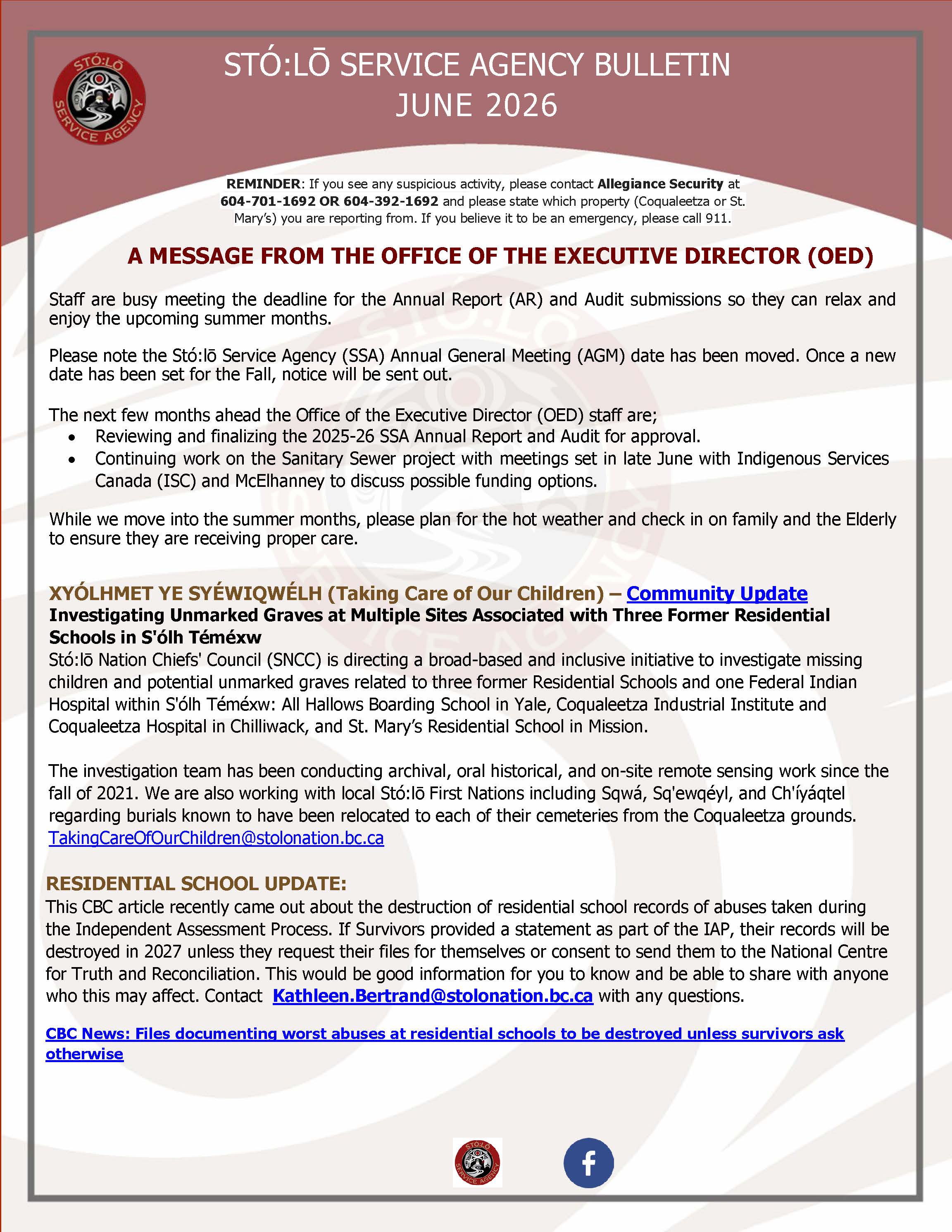 June Bulletin