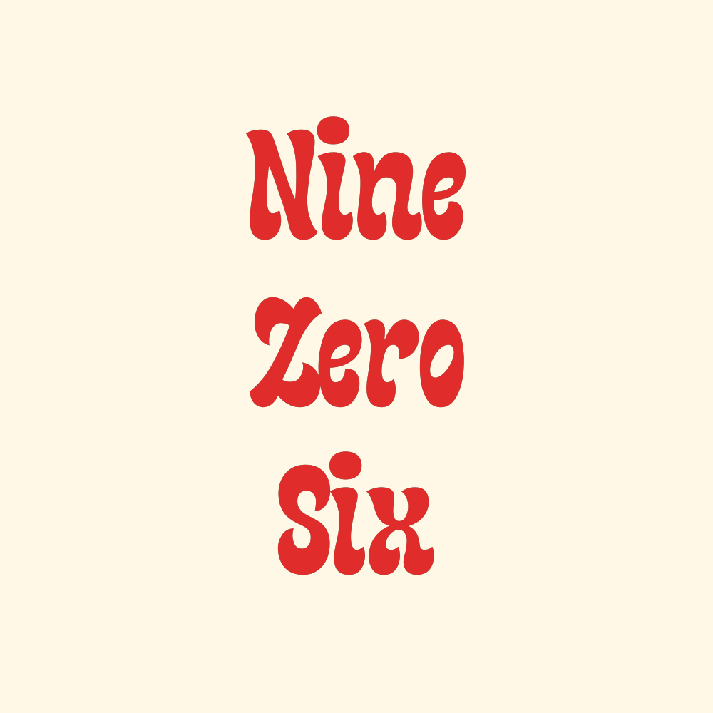 nine zero six logo