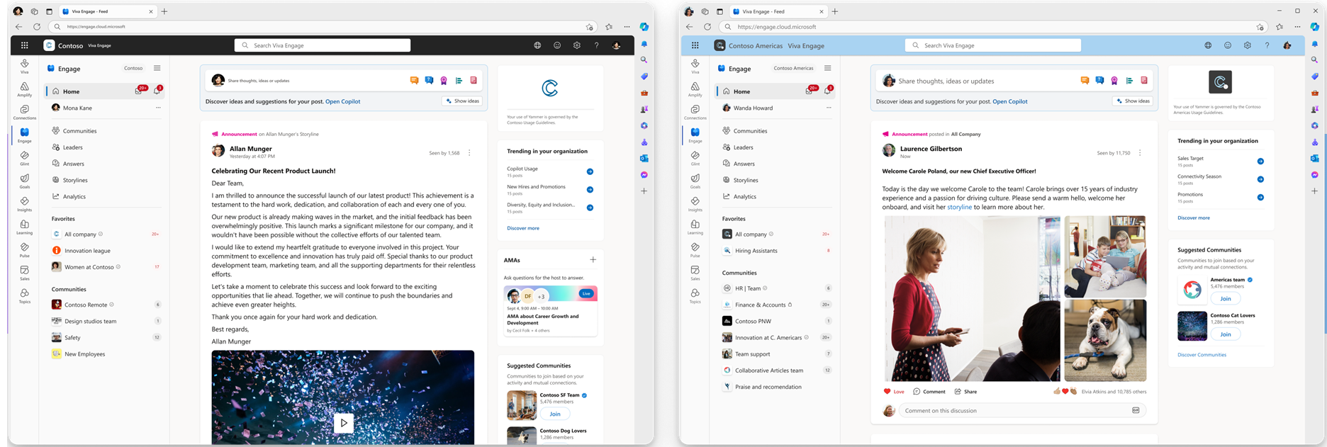 user controls