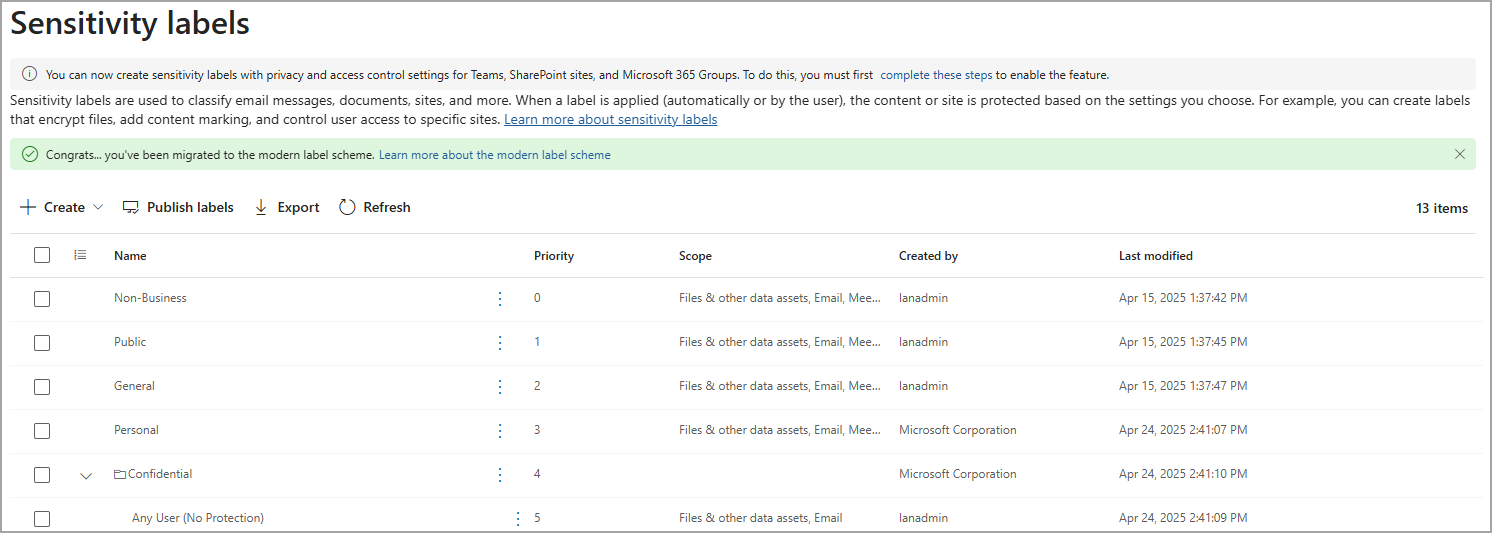 admin controls