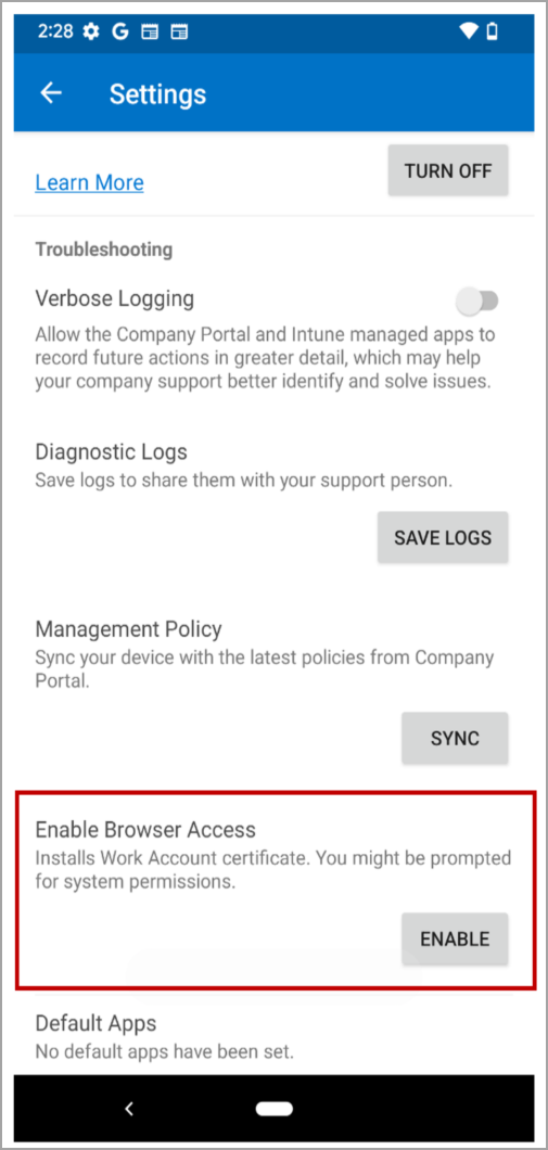 user controls