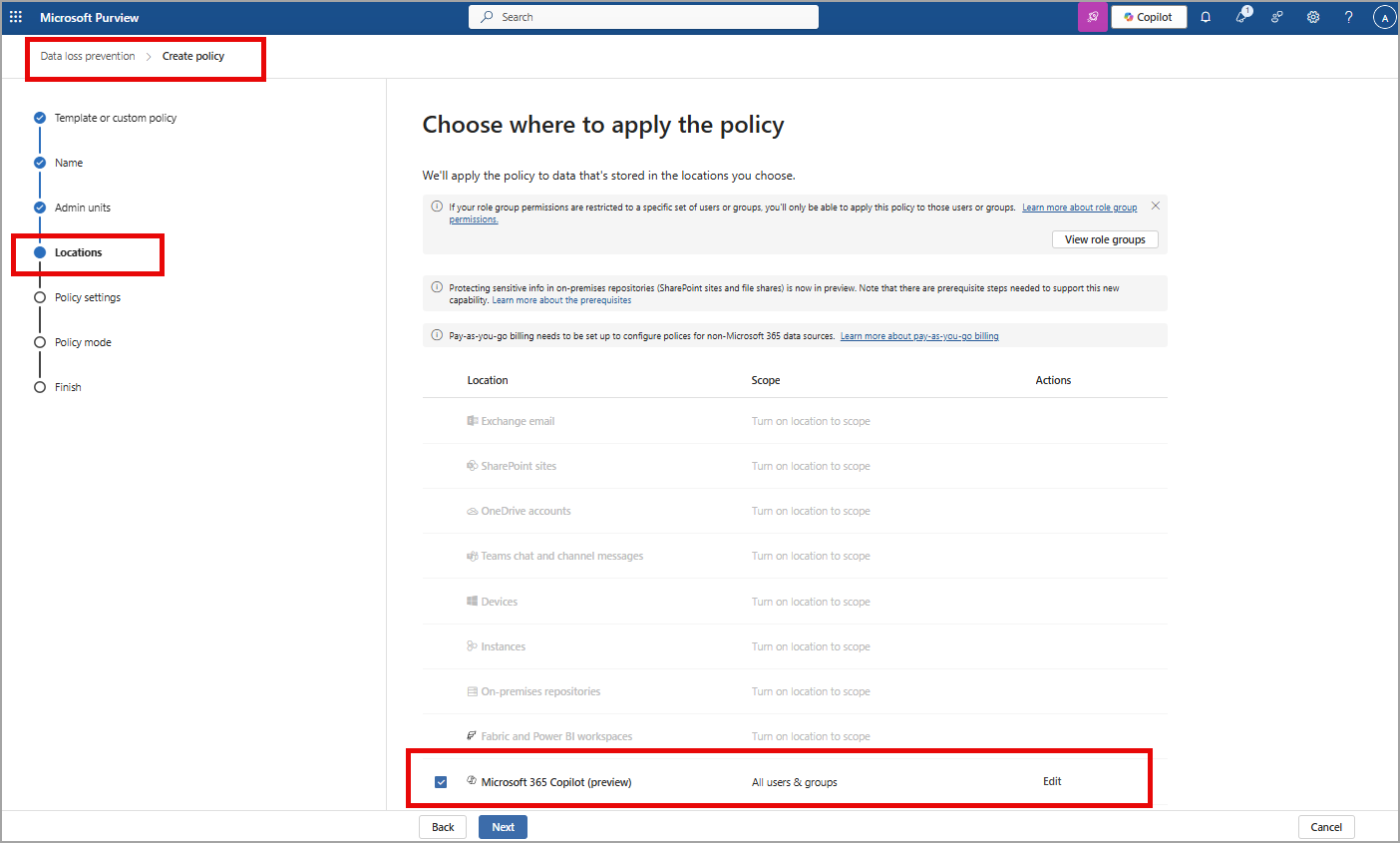 admin controls