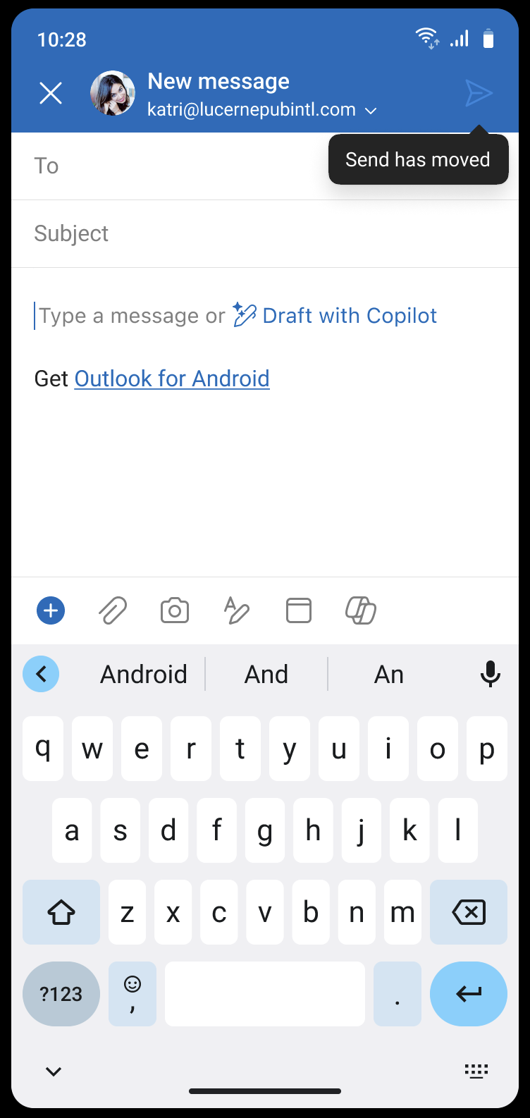 user settings