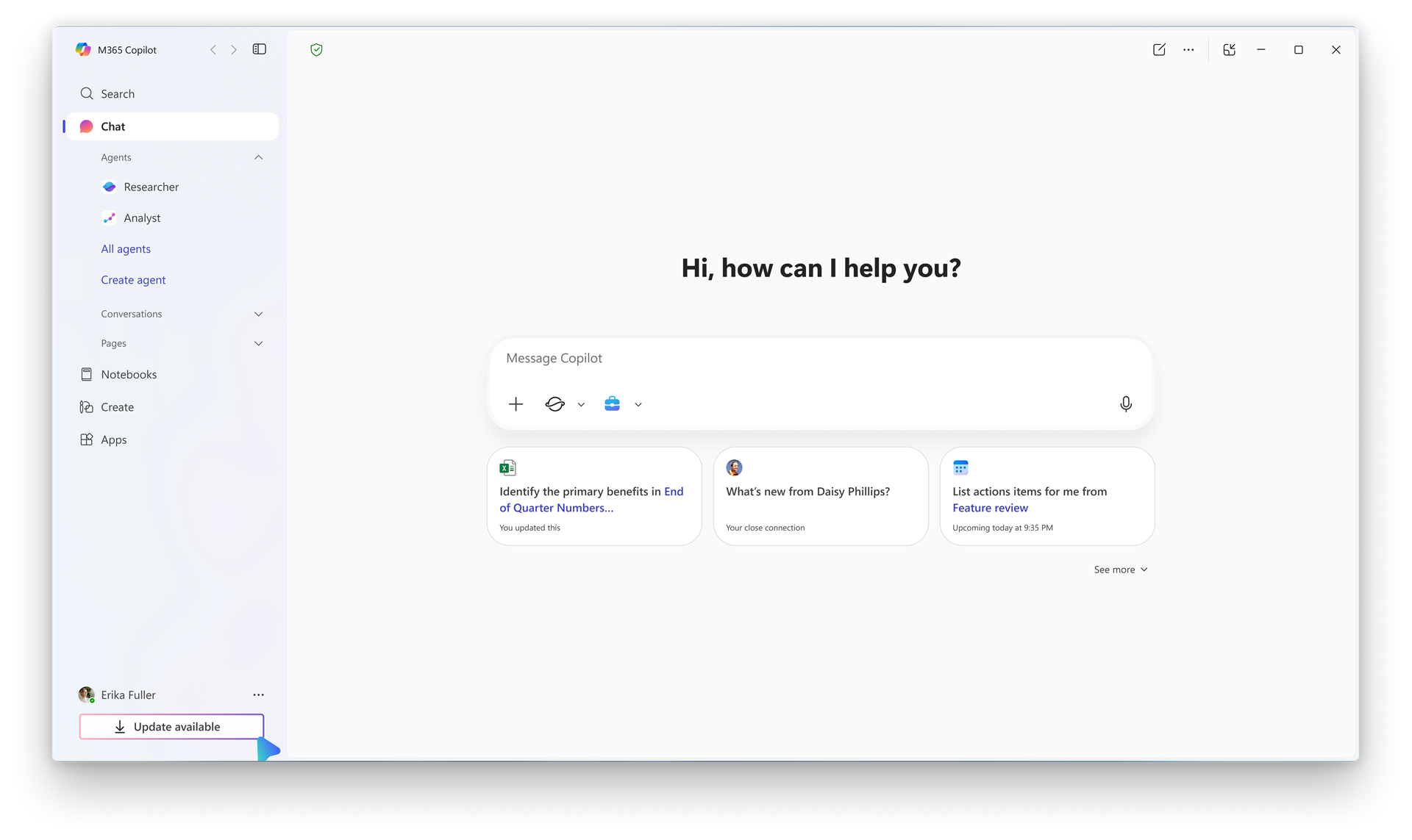 Benutzereinstellungen