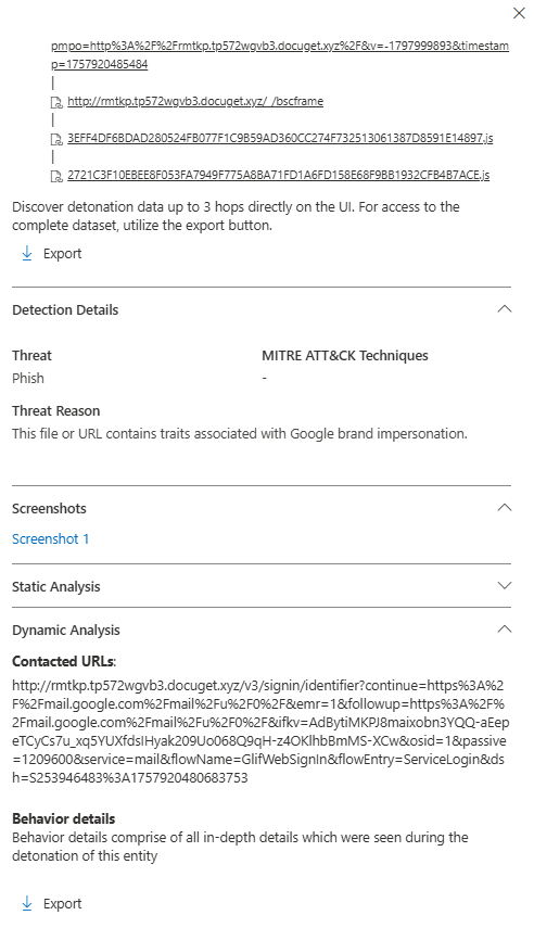 user settings
