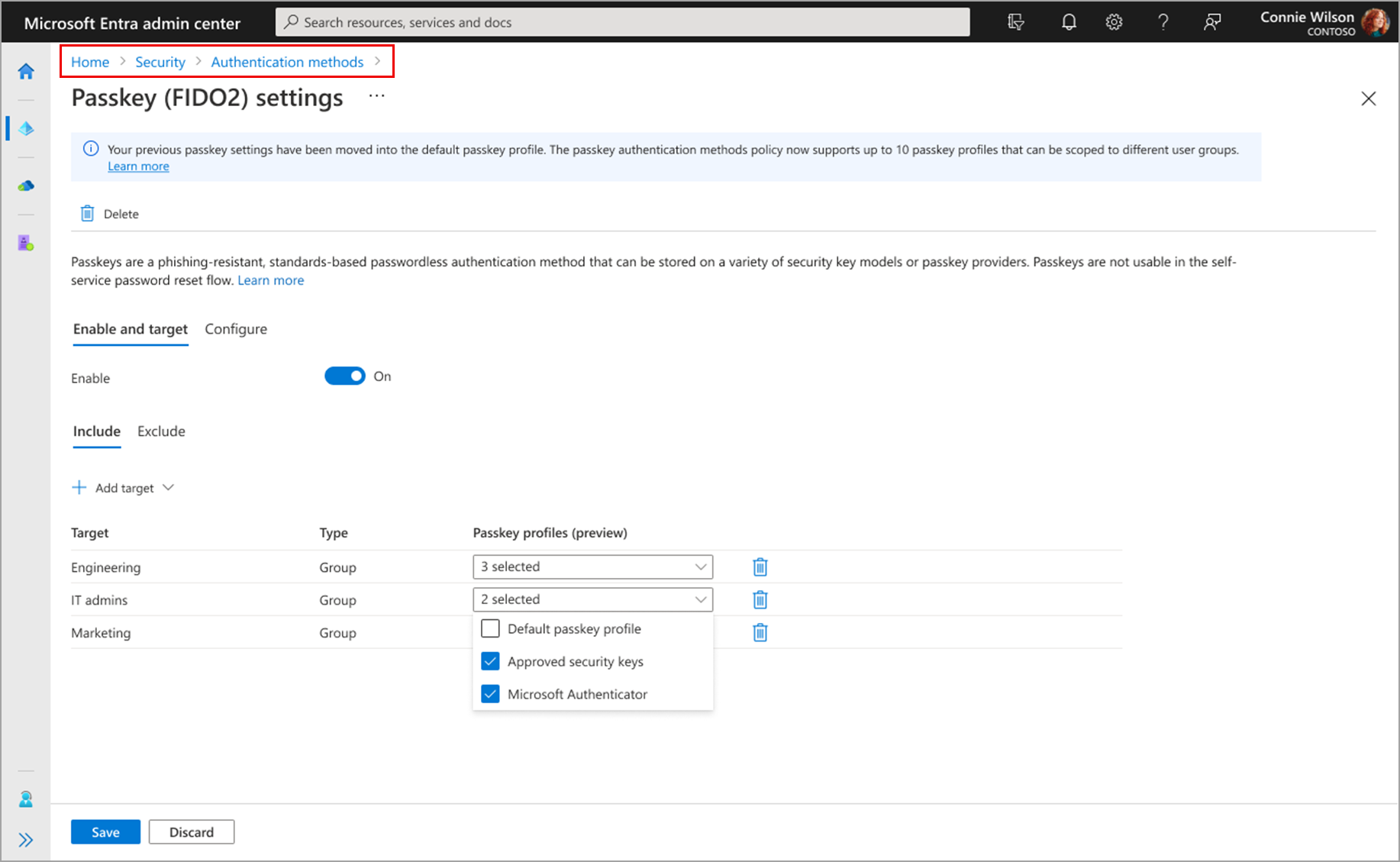 admin controls