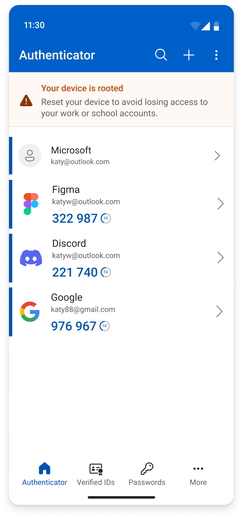 Benutzereinstellungen