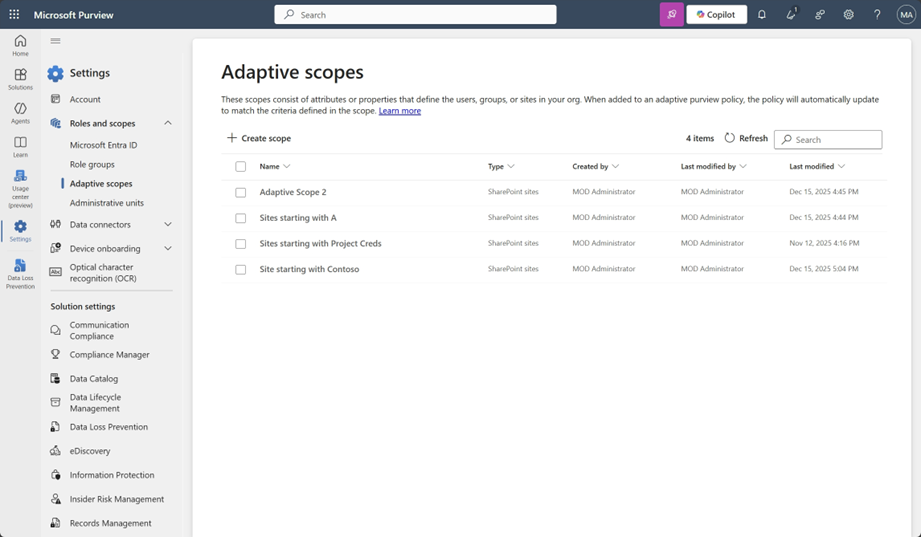 Benutzereinstellungen