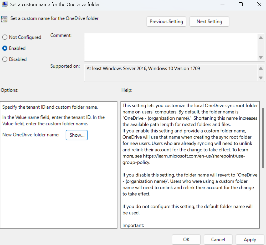 Benutzereinstellungen