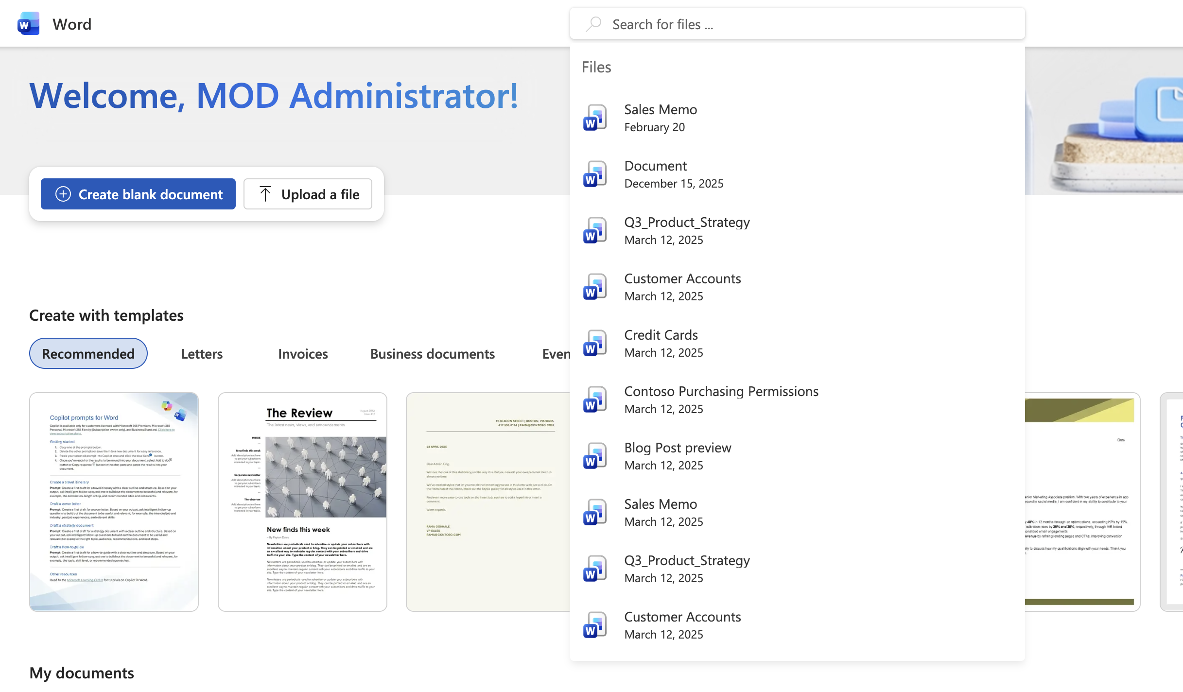 Benutzereinstellungen