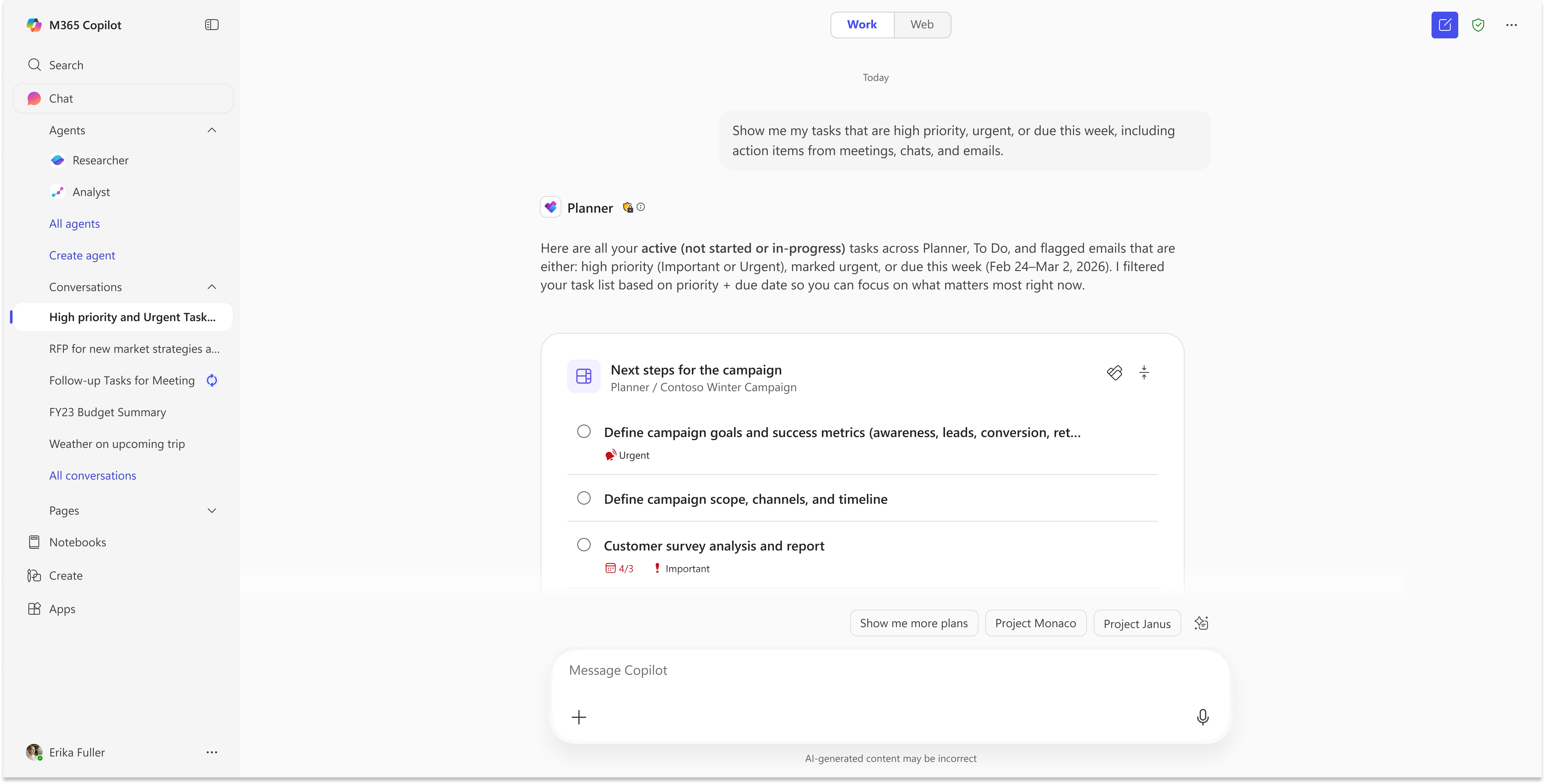 Benutzereinstellungen