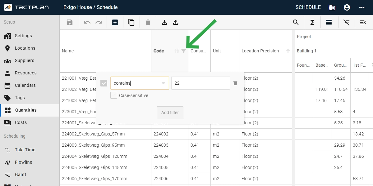 Version 2.5.4 - Quantities page overhaul with filters, sorting and grouping
