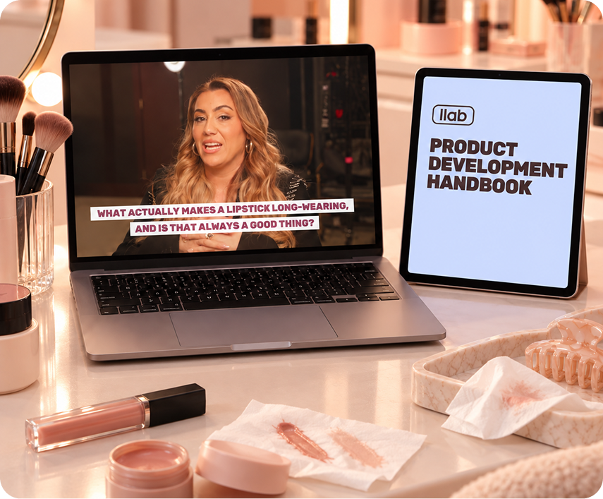 Beauty professional at work