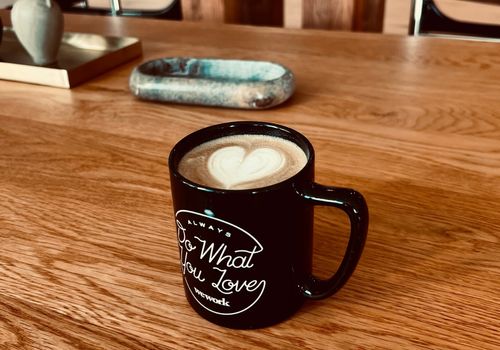 Eine richtig leckere Tasse Kaffee