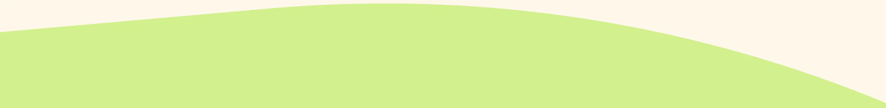 Pale Yellow Semicircle