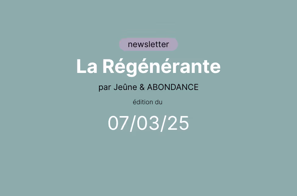 NL3 Newsletter Mars 2025