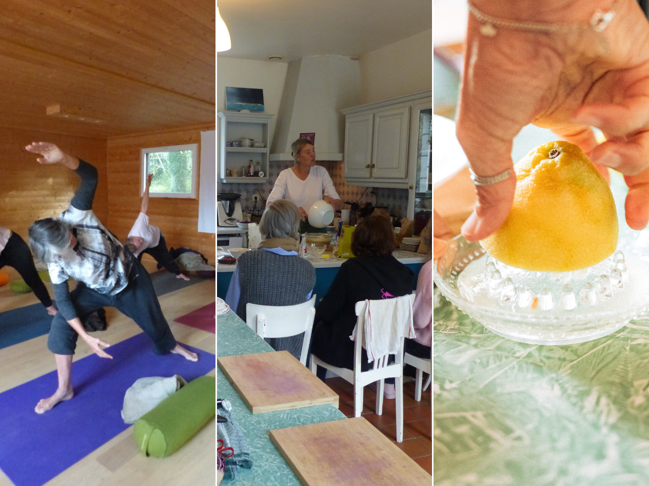 Jeûne & Yoga (5 jours) et Cuisine Mieux-être (4 jours)