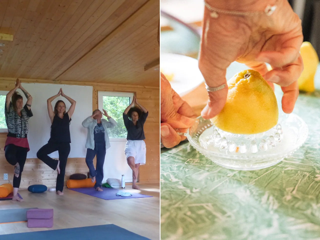 Jeûne & Yoga (5 jours) et Détox Pilates et Jus (3 jours)