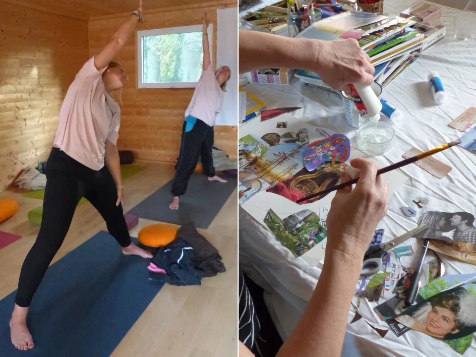 Jeûne Yoga & Expression Créative (7 jours) et Jeûne & Yoga (7 jours)