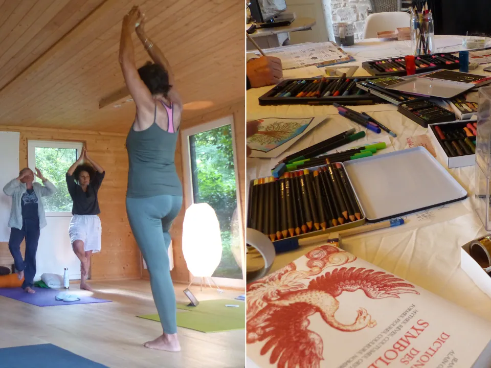 Jeûne & Yoga (7 jours) et Jeûne, Yoga & Expression Créative (7 jours)