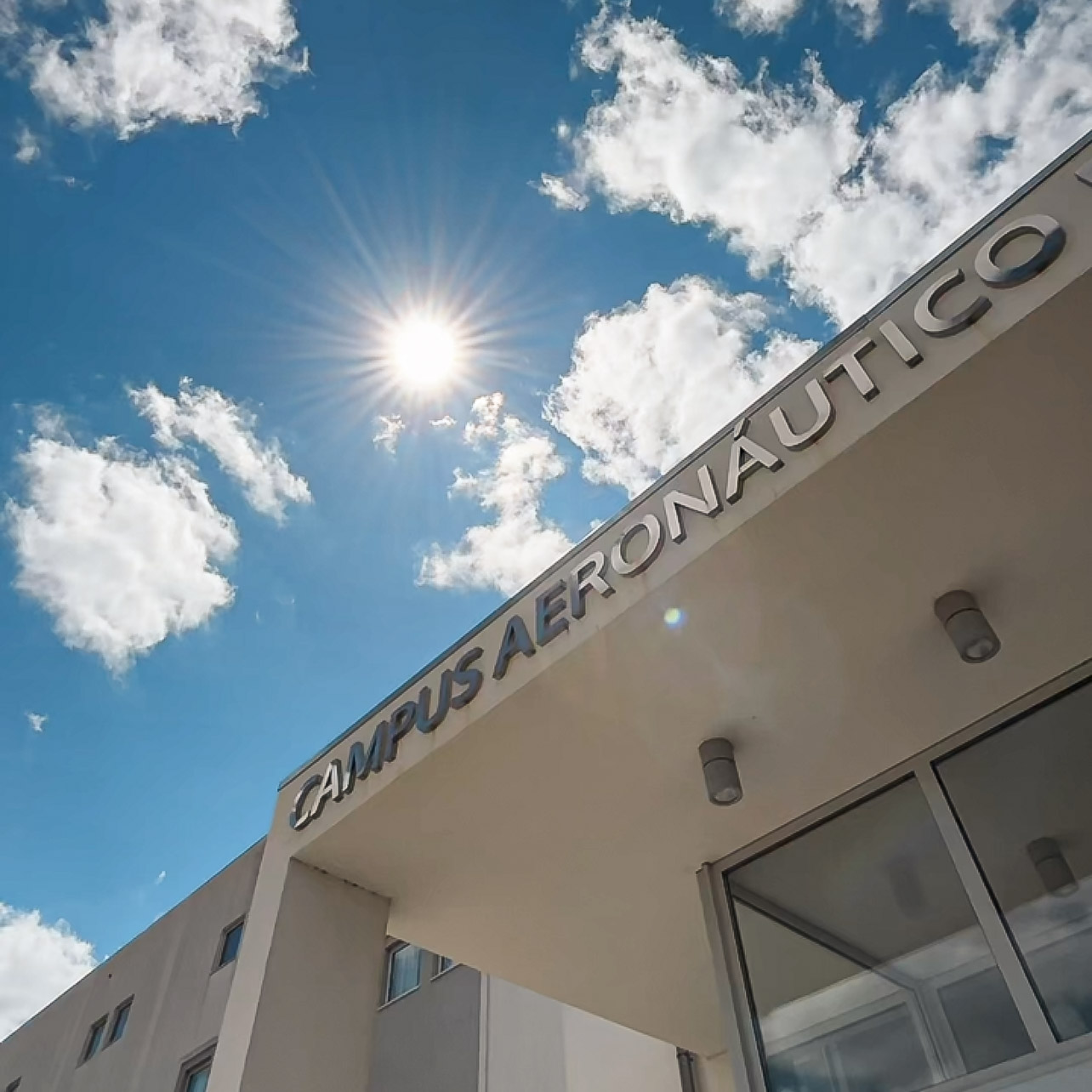 Sevenair Academy aeronautical campus building in Ponte de Sor